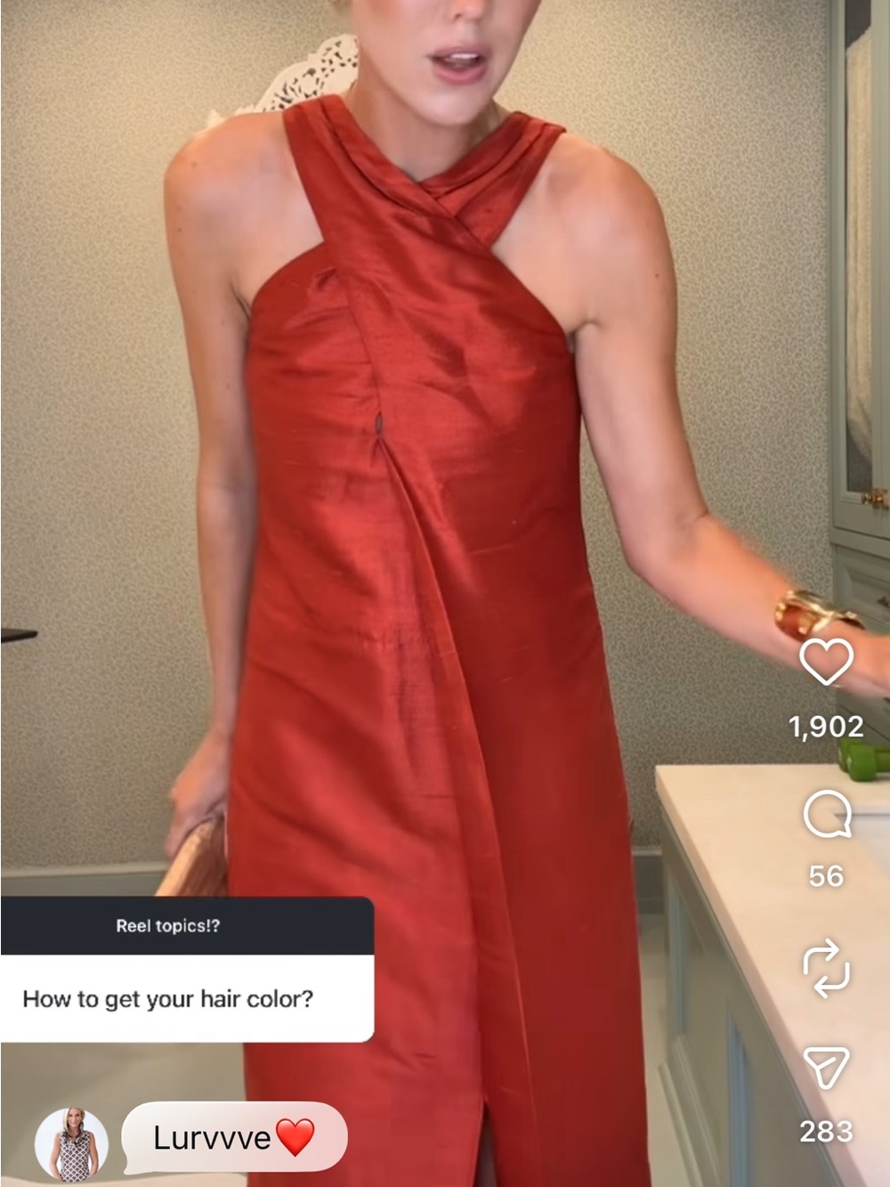 Julia Amory Dupioni Camille Dress